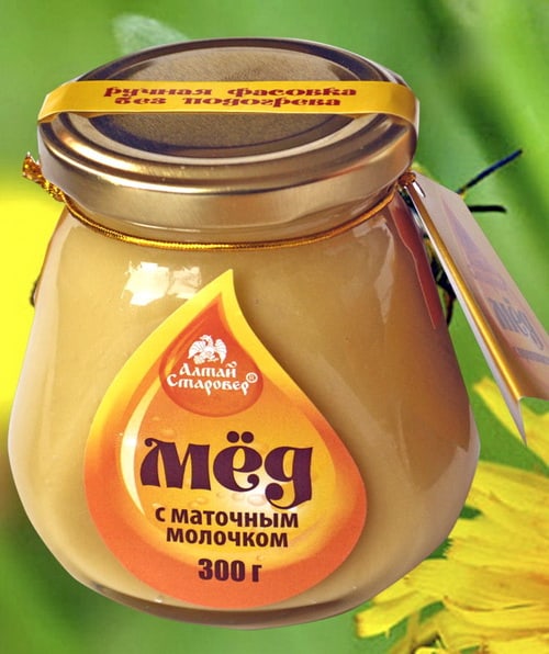 Мед с маточным молочком