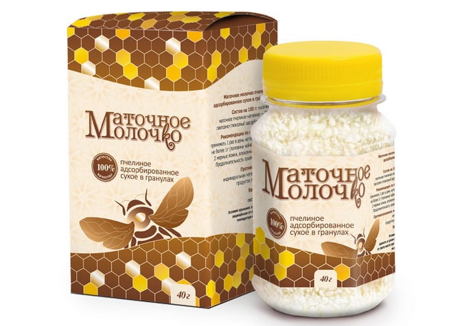Маточное молочко в гранулах